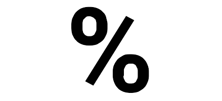 Ett procenttecken